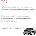 KSP 2-4inch Upper Control Arms Compatible with F-150, Suspension Kits Tubular Black Arms Alignment Lift 2 to 4” for 2004-2020 F150, Replacement Factory/Stock Suspension Arms, 2nd Generation