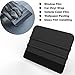 Vinyl Wrap Tool Kit Window Tint Kits for Automotive Vinyl Wrap, Window Film Installation, Include 7PCS Tinting Squeegee, Felt Squeegee, Vinyl Wrap Gloves, Cleaning Cloth and Snap-off Utility Knife