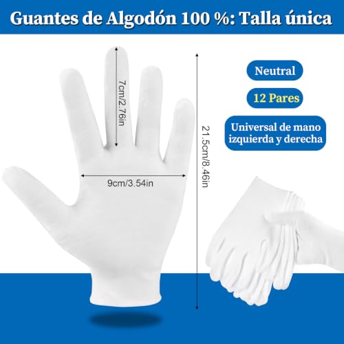 Guantes de algodón 5 Imagen adicional