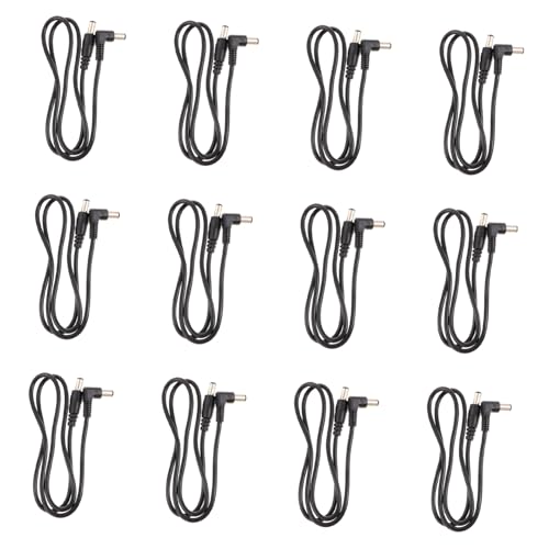 Câbles d'alimentation de pédale de guitare électrique lot de 12 faible résistance
