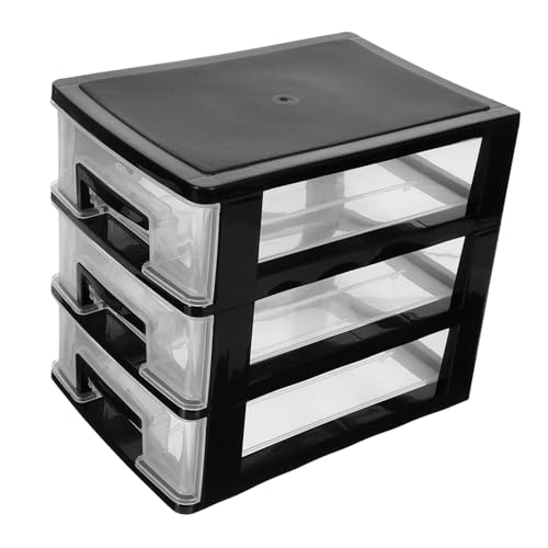 Three Layer Drawer Type Storage Cabinet Multifunctional Organizer for Maximum