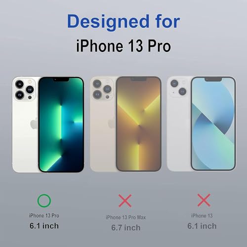 Image of iPhone 13 pro Silicone Magsafe Case | Shock Proof Design & Camera Protection | Premium Rubberised Apple iPhone 13 pro Cover (Microfiber Lining) | Magnetic Liquid Silicone - Purple