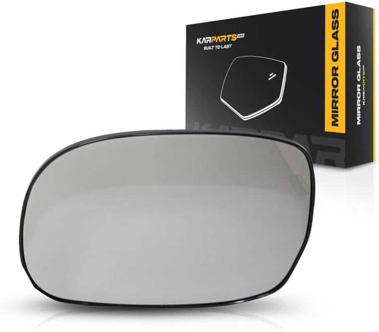 For Toyota Tundra 2000 01 02 03 04 05 2006 Mirror Glass Passenger Side | Non-Heated | w/Backing Plate | Convex Glass Type | SR5 Model | Replacement For 879080C060 | TO1325123