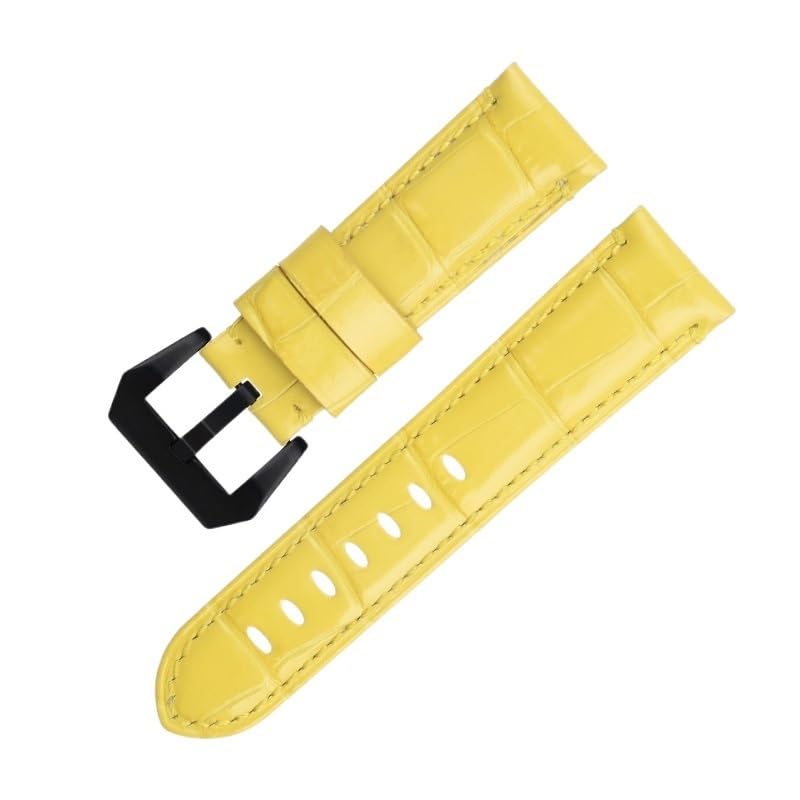 Bracelet de montre en cuir véritable 20mm 22mm 24mm Panerai PAM