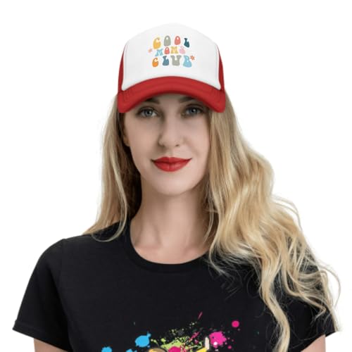 Image of Funny Trucker Hats,Trucker Hat Baseball Cap for Women Snapback Adjustable Hat Humor Gift Men