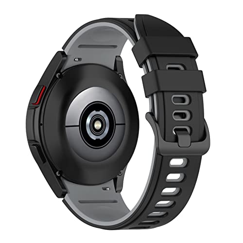 Bracelet en silicone incurvé sans espace Galaxy Watch 4 souple et résistant pour le sport