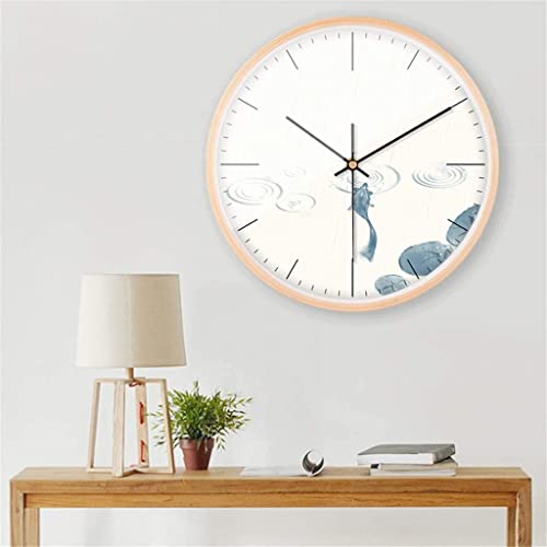 Horloge à quartz de mode rurale et muette de précision - 7