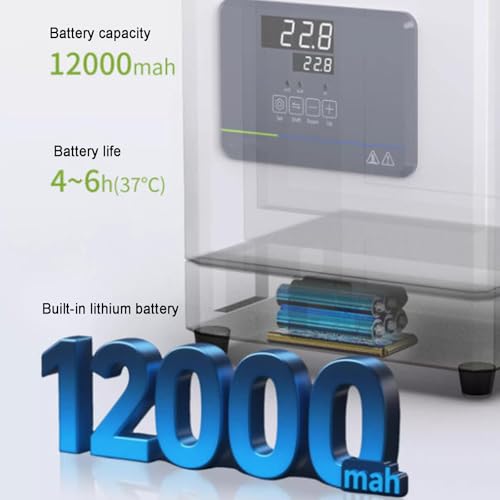 Incubadora de laboratorio, control digital de temperatura PID (RT+5-55℃) para cultivo celular y aplicaciones microbiológicas