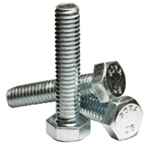 5/16-18X3 Hex Tap Bolts | Steel | Zinc (Quantity: 300)