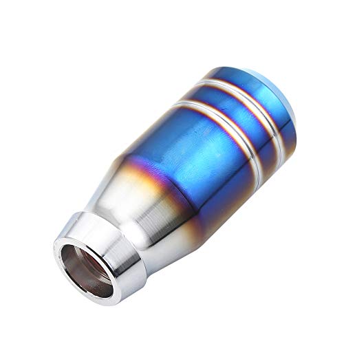 Zwbfu Alavanca de alavanca universal de câmbio de marchas para carros em liga de alumínio Bluing com