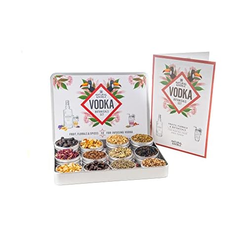 Vodka Infusions Kit. Make your Own Delicious Vodka Flavours Cover
