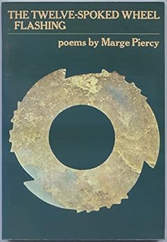 Paperback The twelve spoked wheel flashing : poems Book
