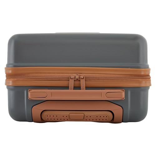 Image of Wrangler 22 inch Outrider Hardside Carry-On Luggage, Lava Smoke