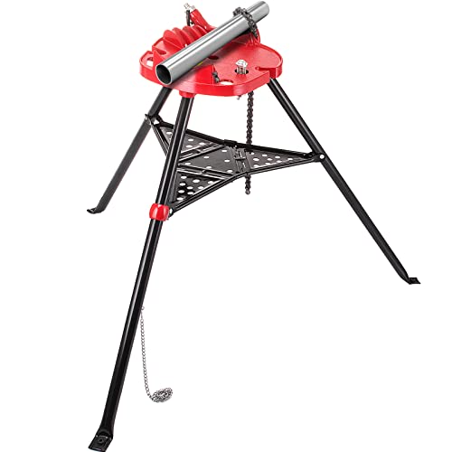 VEVOR 460-6 Morsa a catena per tubi con treppiede, capacità 1/8