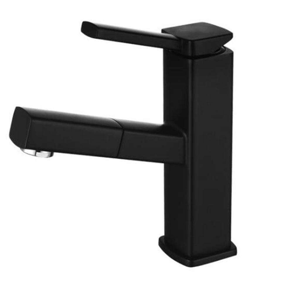 Mitigeur de lavabo avec douchette extractible pour simplifier votre routine beauté matinale