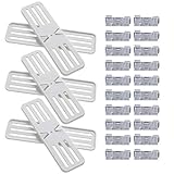 Estos soportes de panel de enchufe sin perforaciones pueden evitar daños en la pared.