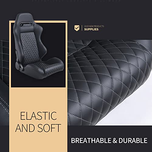 Heasege Racing Seat Simulater Leather 2Pcs #TOP5