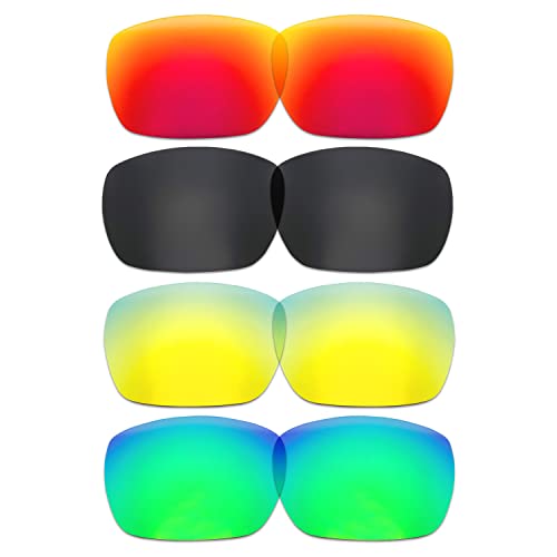 Lentilles Oakley Tinfoil Carbon anti-reflets déclinées en 4 couleurs