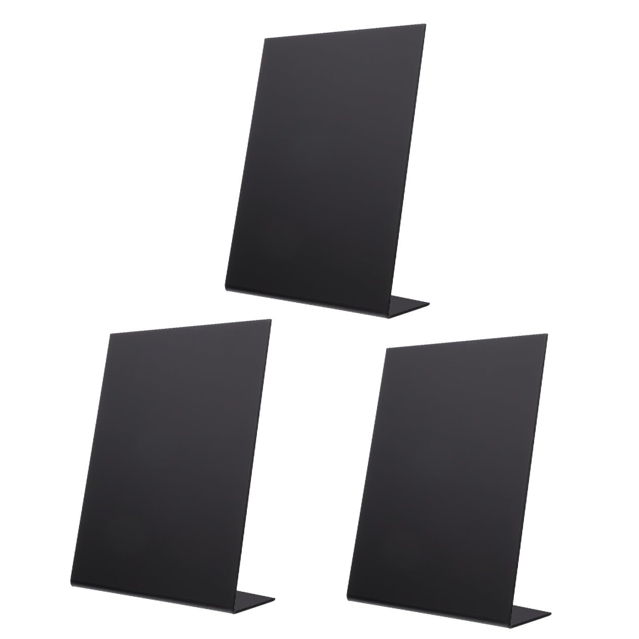SEWACC 3stücke Kreative Tisch-kreidetafel Für Hochzeiten Und Dekoration Memo Und Nachrichtentafel Format Für Küche Garten Und