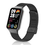 KeeFos – KeeFos Metall Armband Kompatibel mit Xiaomi Smart Band 10 Pr