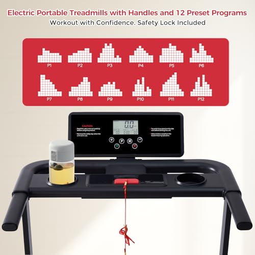 Image of MCRG Walking Pad with Incline, Portable Treadmills with Handle Bar for Home