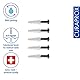 Curaprox Interdentalbürsten-nachfüllpackungen CPS 15 Regular Conique | Schwarz | Für Größere Zahnzwischenräume | Ultrafeine Filamente Für Eine Gründliche Reinigung | 5er-pack