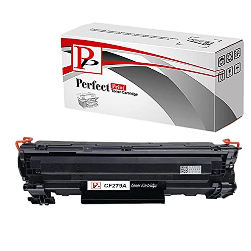 PerfectPrint Compatible Toner Cartridge for HP LaserJet Pro - m12w, M12 M12a MFP-M26a M26nw CF279A (Black)