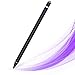 Stylet Actif pour Écrans Tactiles pour iPhone 6/7/8/X/XR, i-Pad, Samsung, Téléphone et Tablettes, pour Dessiner et L'écriture Manuscrite sur Les Smartphones et Tablettes (iOS/Android) Noir