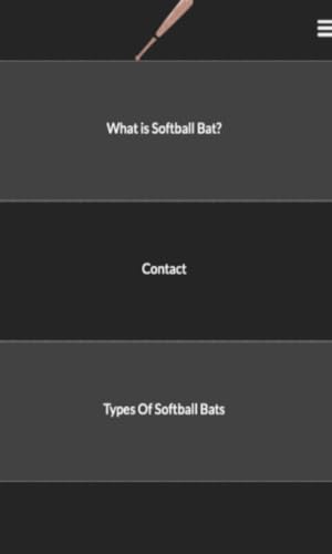 Softball Bat