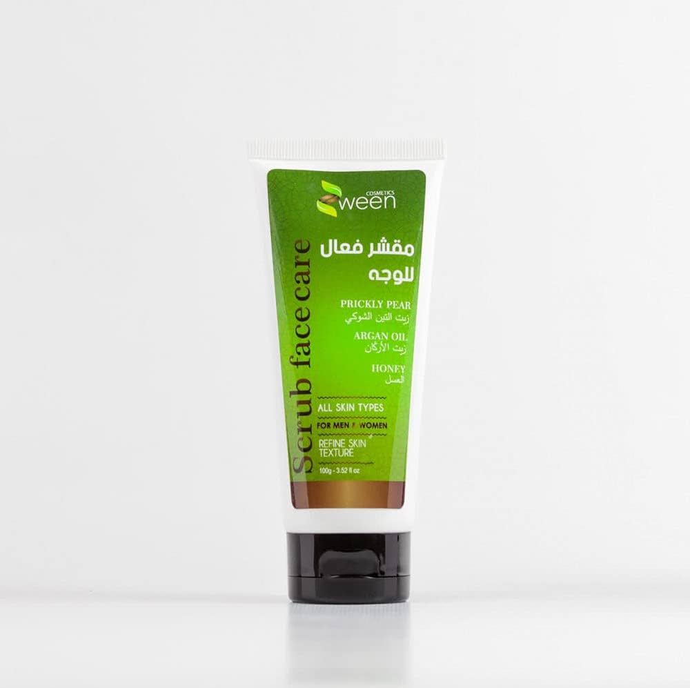 Zween Face Scrub With Prickly Pear And Honey, 100g : Buy Online at
