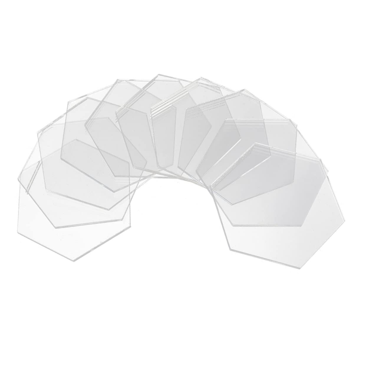 STOBAZA 1set DIY Acrylic Boards for Painting and Crafting Thick Easy to Clean and Use for Wedding Decor and Creative Projects 10pcs