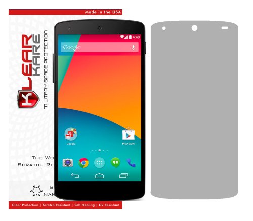 Klearkare Invisible Screen Shield Protector For Lg Google Nexus 5 | Military Grade Scratch Protection #TOP6