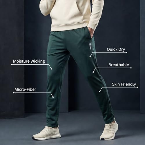 Image of playR Men Adult Running Astor Jogger - Activewear-FLEXVENT, Lightweight, Breathable Sportswear Jogger for Gym, Running, Fitness, Training, Workout, Casual Athleisure Wear - All Season