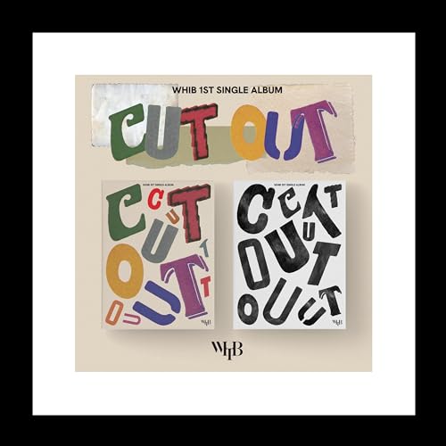 WHIB Cut-Out 1st Single Album Standard SET avec photocard pour la collection K-pop