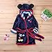 Produktbild Baby Jungen Robe Für Mädchen   Kinder Bademantel   Weiche Robe Pyjamas Koralle   Baby Bademantel Kinder Warme Kleidung -black-6