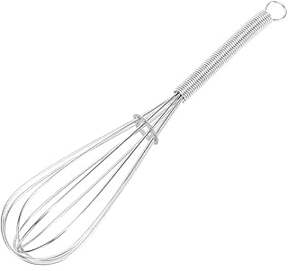 Lelasety Stainless Steel Mini Whisks 1Pack Small Wire Hand Whisk Kitchen Tool for Cooking, Whisking, Blending, Beating 5''...