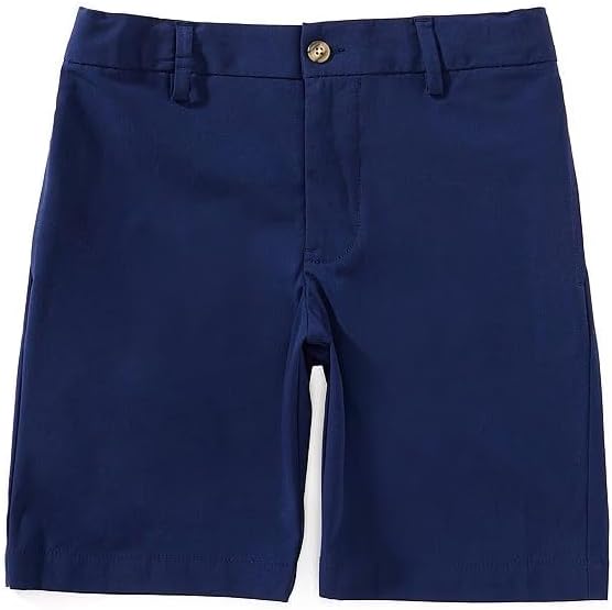 Ralph Lauren Big Boys Flat-Front Performance Stretch Shorts Shorts 20 Navy Blue