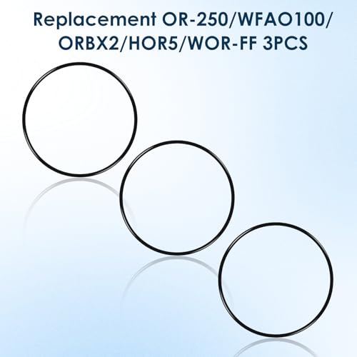 Junta tórica de repuesto OR250 para filtros de agua WH-HD200-C y Culligan 7