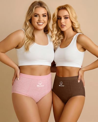 MEIYATING Women's Underwear Cotton Pack High Waisted Postpartum Beautiful Post Partum Ladies Panties C Section Briefs, L - image 2