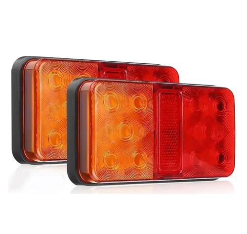 Feux arrière lampes camion remorque caravane 12V 10LED étanches
