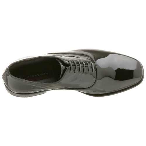 Image of Florsheim Men's Aspire Plain Toe Oxford,Black Patent,9.5 EEE