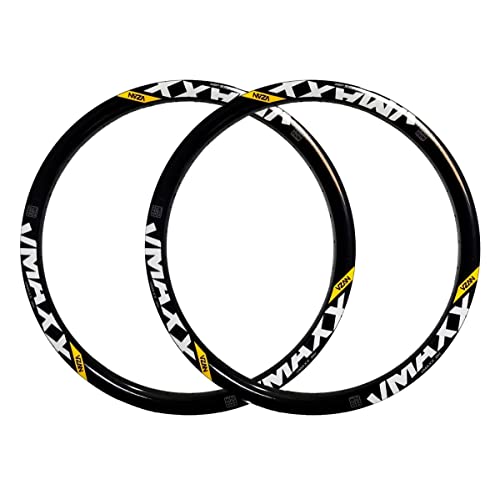 Kit 2 Aros Rodas 26/36 Furos Freio a Disco Válvula Schrader Grossa Downhill Freehide Vmaxx Vzan