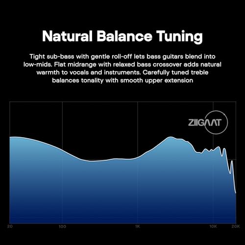 Image of Linsoul ZiiGaat Horizon in Ear Monitor, 1DD+2BA+2 Planar HiFi Wired Earbuds, Studio-Grade IEM Earphones, Natural Balanced Tuning with Buttery-Smooth Treble Extension for Musicians Audiophiles