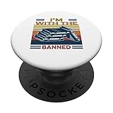 Photo Gallery retro i m with the banned books uomini donne kid libri amanti popsockets popgrip intercambiabile Photo Gallery retro i m with the banned books uomini donne kid libri amanti popsockets popgrip intercambiabile