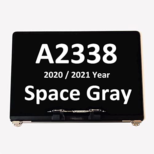 New LCD Screen Assembly for MacBook Pro A2338 M1 2020 EMC 3578 13.3" Space Gray