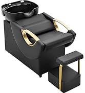 Amazon.com: IJIALIFE Shampoo Bowl and Chair Set for Salon, Hair