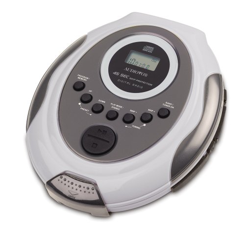 Audiovox CE148D Weather-resistant Personal CD Player