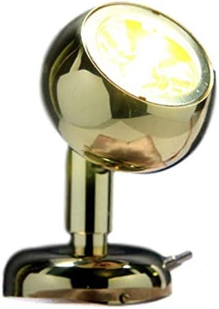 Pactrade Marine RV Trucks LED Swivel Brass Dimmable Reading Light