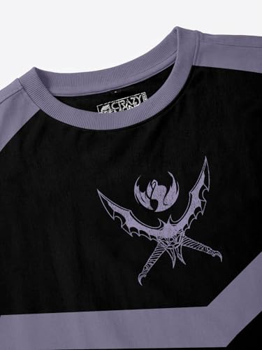 Image of Jin Woo X Shadow Monarch Solo Leveling Printed Anime Oversized T-Shirt - Multi Color