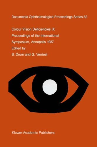 Colour Vision Deficiencies IX (Documenta Ophthalmologica Proceedings Series)